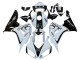 Blanc Noir Brillant Pramac Carénage Moto Honda CBR1000RR 2006-2007