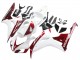 Blanc Rouge Carénage Moto Honda CBR1000RR 2006-2007