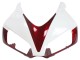 Blanc Rouge Carénage Moto Honda CBR1000RR 2006-2007