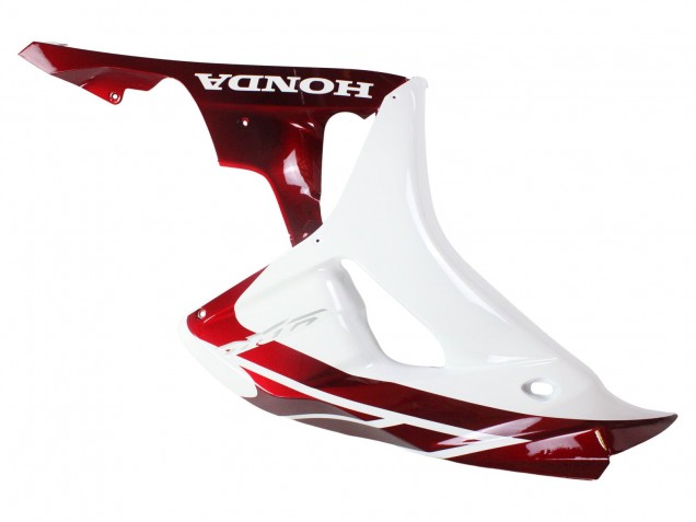 Blanc Rouge Carénage Moto Honda CBR1000RR 2006-2007