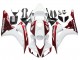 Blanc Rouge Carénage Moto Honda CBR1000RR 2006-2007