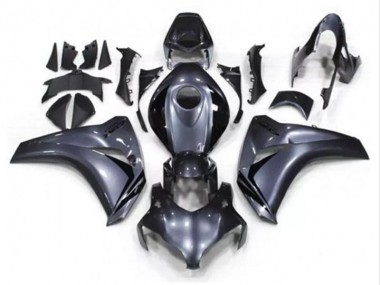 Gris Noir Brillant Kits Carénages Moto Honda CBR1000RR 2008-2011 Pas Chère
