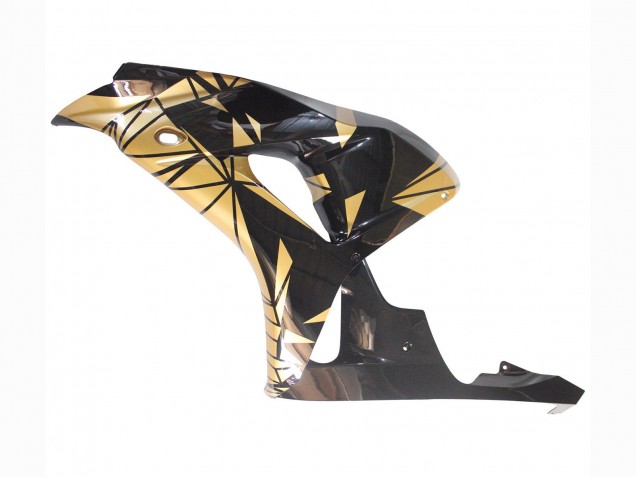 Or Noir Brillant Carénage Moto Honda CBR1000RR 2006-2007
