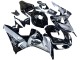 Argent Noir Brillant Red Bull Carénage Moto Honda CBR1000RR 2006-2007
