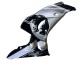 Argent Noir Brillant Red Bull Carénage Moto Honda CBR1000RR 2006-2007