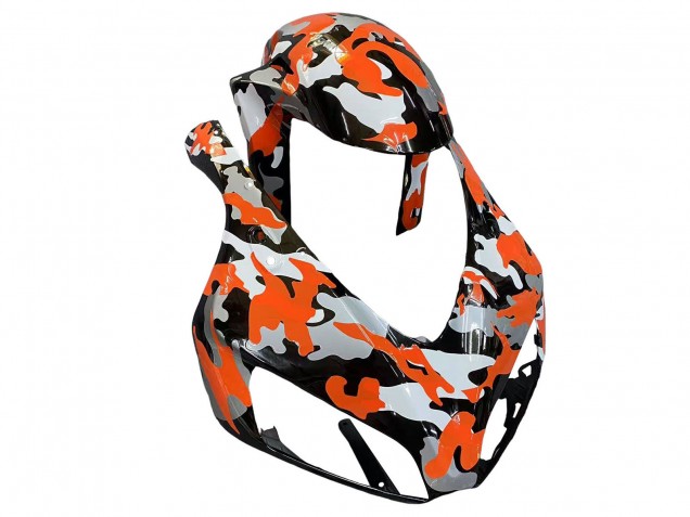 Noir Orange Argent Camouflage Carénage Moto Honda CBR1000RR 2006-2007