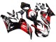 Rouge Noir Brillant Carénage Moto Honda CBR1000RR 2006-2007