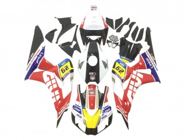 Blanc Rouge Jaune Bleu Noir Givi Elf UniBat 29 Carénage Moto Honda CBR1000RR 2006-2007 Pas Chère