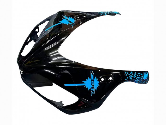 Blanc Bleu Noir Brillant Carénages Moto Honda CBR1000RR 2006-2007