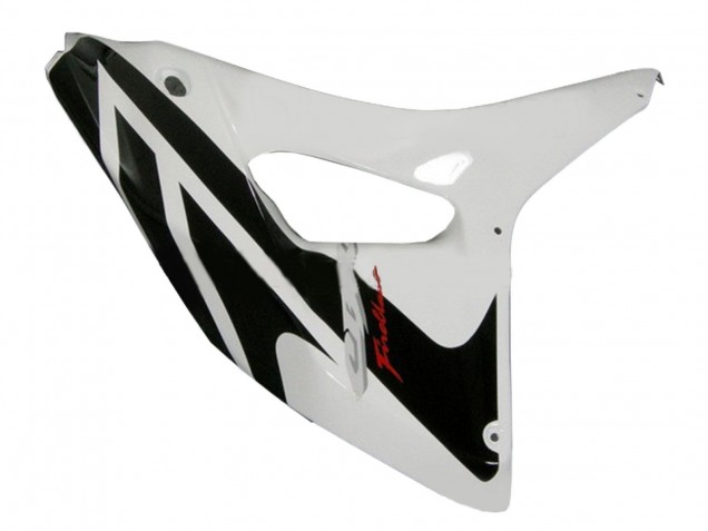 Blanc Noir Brillant Kits Carénages Moto Honda CBR1000RR 2006-2007