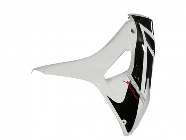 Blanc Noir Brillant Kits Carénages Moto Honda CBR1000RR 2006-2007