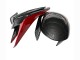 Noir Fibre de Carbone Rouge Carénage Moto Honda CBR1000RR 2008-2011