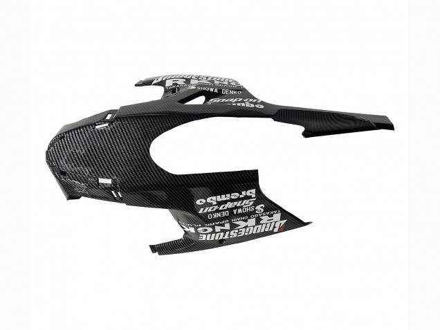 Noir Fibre de Carbone Rouge Carénage Moto Honda CBR1000RR 2008-2011