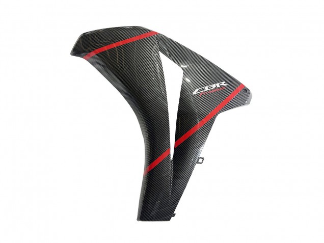 Noir Fibre de Carbone Rouge Carénage Moto Honda CBR1000RR 2008-2011