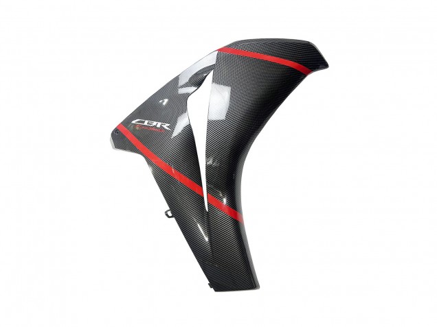 Noir Fibre de Carbone Rouge Carénage Moto Honda CBR1000RR 2008-2011
