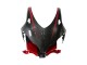 Noir Fibre de Carbone Rouge Carénage Moto Honda CBR1000RR 2008-2011