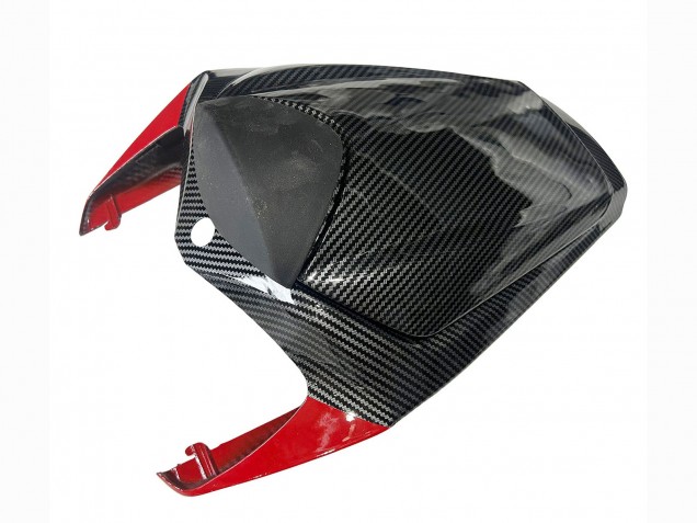 Noir Fibre de Carbone Rouge Carénage Moto Honda CBR1000RR 2008-2011