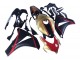 Or Rouge Noir Brillant Carénage Moto Honda CBR1000RR 2008-2011