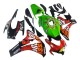 Vert Orange Noir Brillant Rossi Michelin 46 Carénage Moto Honda CBR1000RR 2008-2011