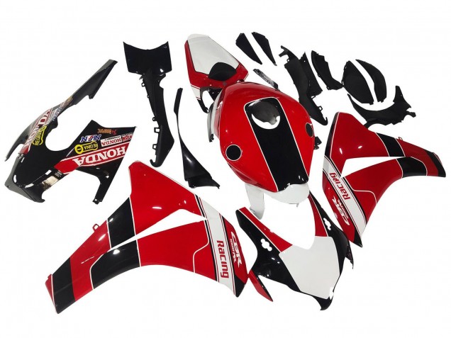 Rouge Blanc Noir Brillant Courses Carénage Moto Honda CBR1000RR 2008-2011