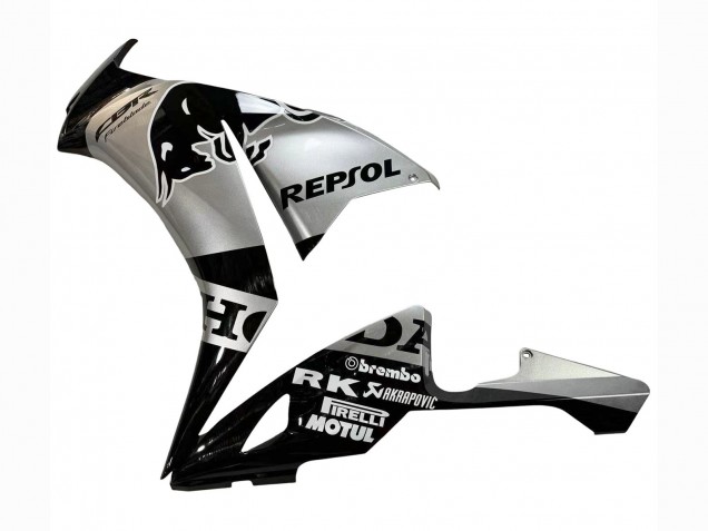 Argent Noir Brillant Repsol Red Bull Carénage Moto Honda CBR1000RR 2012-2016
