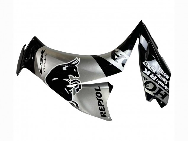 Argent Noir Brillant Repsol Red Bull Carénage Moto Honda CBR1000RR 2012-2016