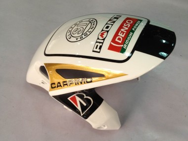 Blanc Noir Brillant Rizoma Playboy Carénage Moto Honda CBR1000RR 2012-2016 Pas Chère