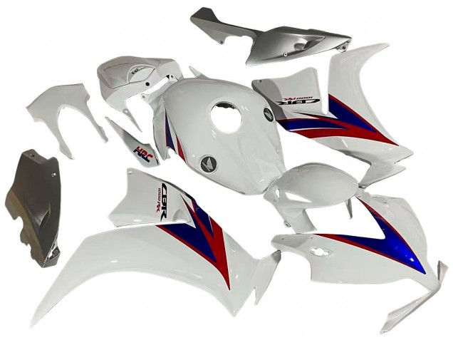 Blanc Rouge Bleu HRC Carénage Moto Honda CBR1000RR 2012-2016