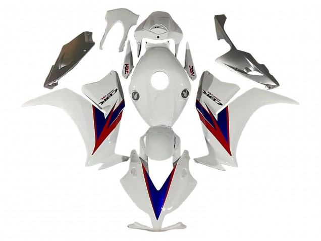 Blanc Rouge Bleu HRC Carénage Moto Honda CBR1000RR 2012-2016