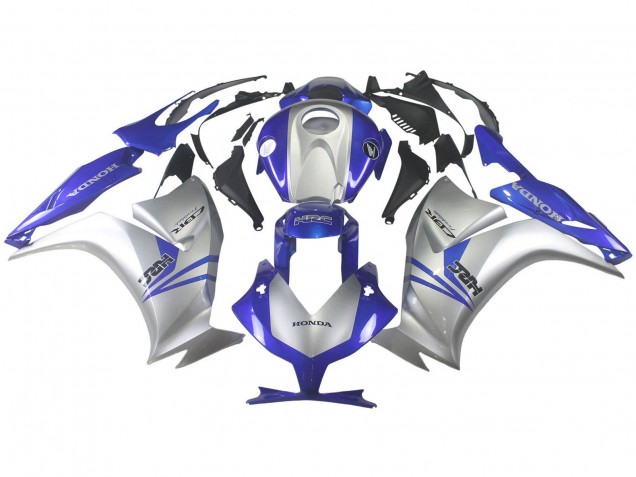 Argent Bleu HRC Carénage Moto Honda CBR1000RR 2012-2016