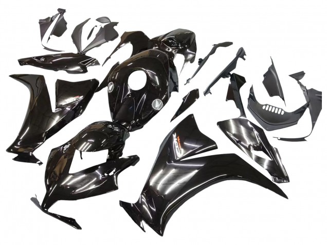 Noir Brillant Carénage Moto Honda CBR1000RR 2012-2016