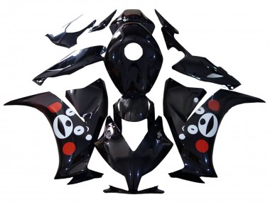 Noir Brillant Ours Carénage Moto Honda CBR1000RR 2012-2016 Pas Chère