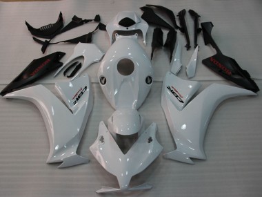 Blanc Noir Mat Carénage Moto Honda CBR1000RR 2012-2016 Pas Chère
