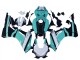 Blanc Bleu Clair Noir Brillant Carénage Moto Honda CBR1000RR 2017-2023