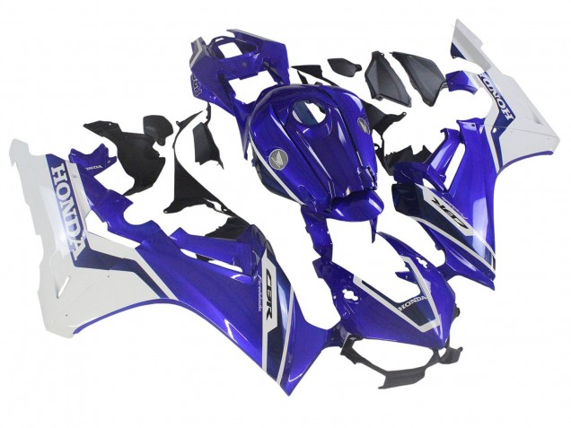Blanc Bleu Carénage Moto Honda CBR1000RR 2017-2023