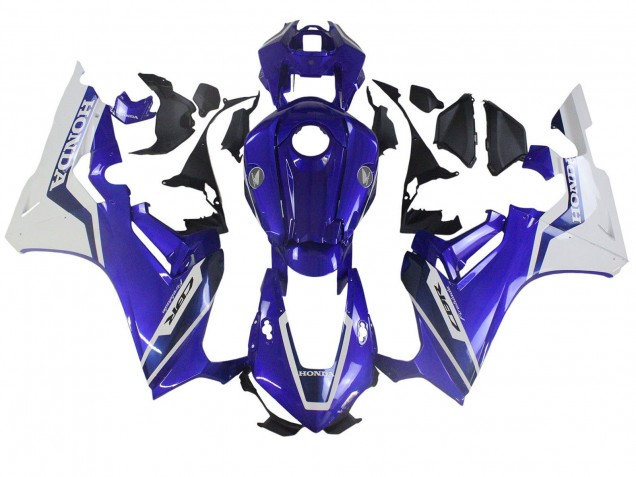 Blanc Bleu Carénage Moto Honda CBR1000RR 2017-2023