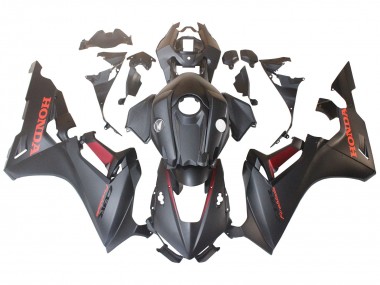 Gris Mat Rouge Carénage Moto Honda CBR1000RR 2017-2023 Pas Chère