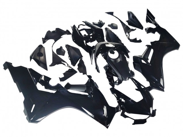 Noir Brillant Carénage Moto Honda CBR1000RR 2017-2023