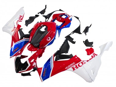 Blanc Rouge Bleu Noir HRC Carénage Moto Honda CBR1000RR 2017-2023 Pas Chère