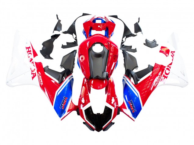Blanc Rouge Bleu Noir HRC Carénage Moto Honda CBR1000RR 2017-2023