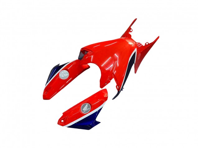 Blanc Rouge Bleu Kits Carénages Moto Honda CBR1000RR 2017-2023