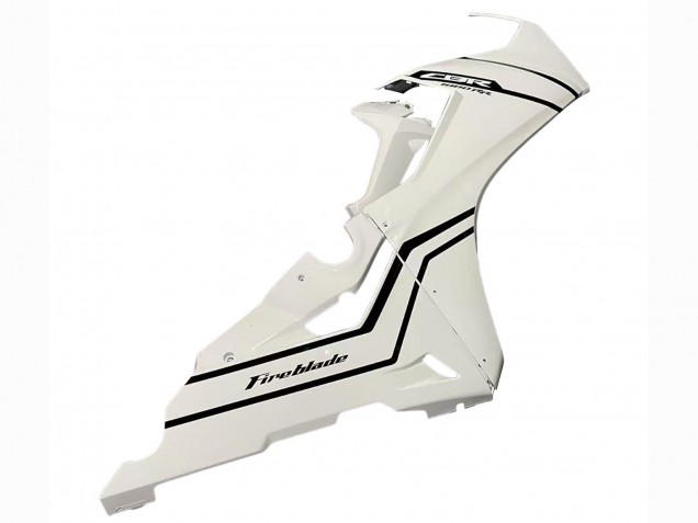 Blanc Noir Bande Fireblade Carénage Moto Honda CBR1000RR 2017-2023