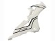 Blanc Noir Bande Fireblade Carénage Moto Honda CBR1000RR 2017-2023