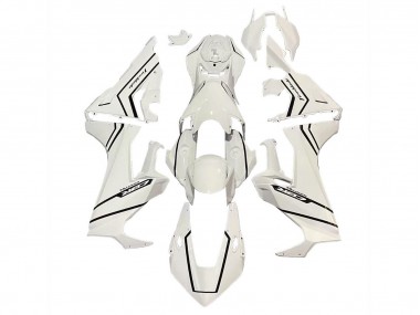 Blanc Noir Bande Fireblade Carénage Moto Honda CBR1000RR 2017-2023 Pas Chère