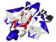 Blanc Bleu Rouge HRC Carénage Moto Honda CBR600RR 2003-2004