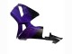Violet Noir Fibre de Carbone Forgée Carénage Moto Honda CBR600RR 2003-2004
