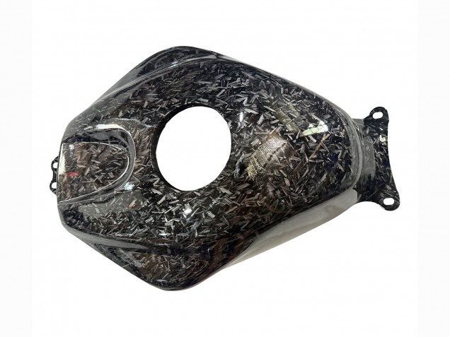 Violet Noir Fibre de Carbone Forgée Carénage Moto Honda CBR600RR 2003-2004