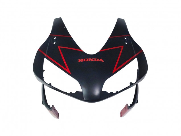 Rouge Noir Brillant Noir Mat Carénage Moto Honda CBR600RR 2003-2004