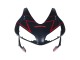 Rouge Noir Brillant Noir Mat Carénage Moto Honda CBR600RR 2003-2004