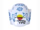 Blanc Bleu Rouge Nastro Azzurro 46 Carénage Moto Honda CBR600RR 2003-2004